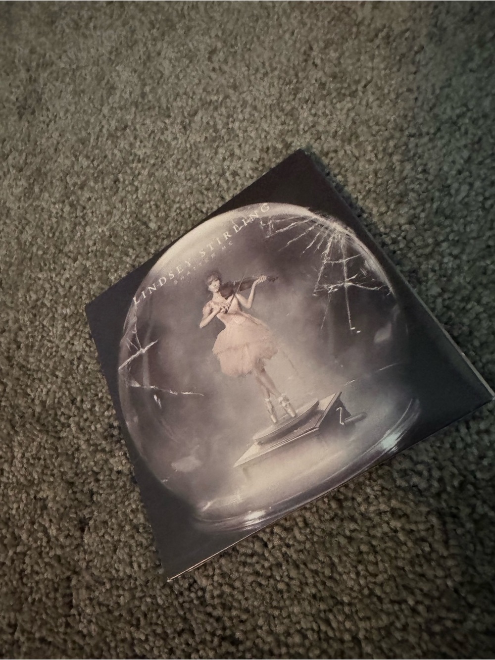 Lindsey Stirling Dark Snow Globe Wall Art Print - Black